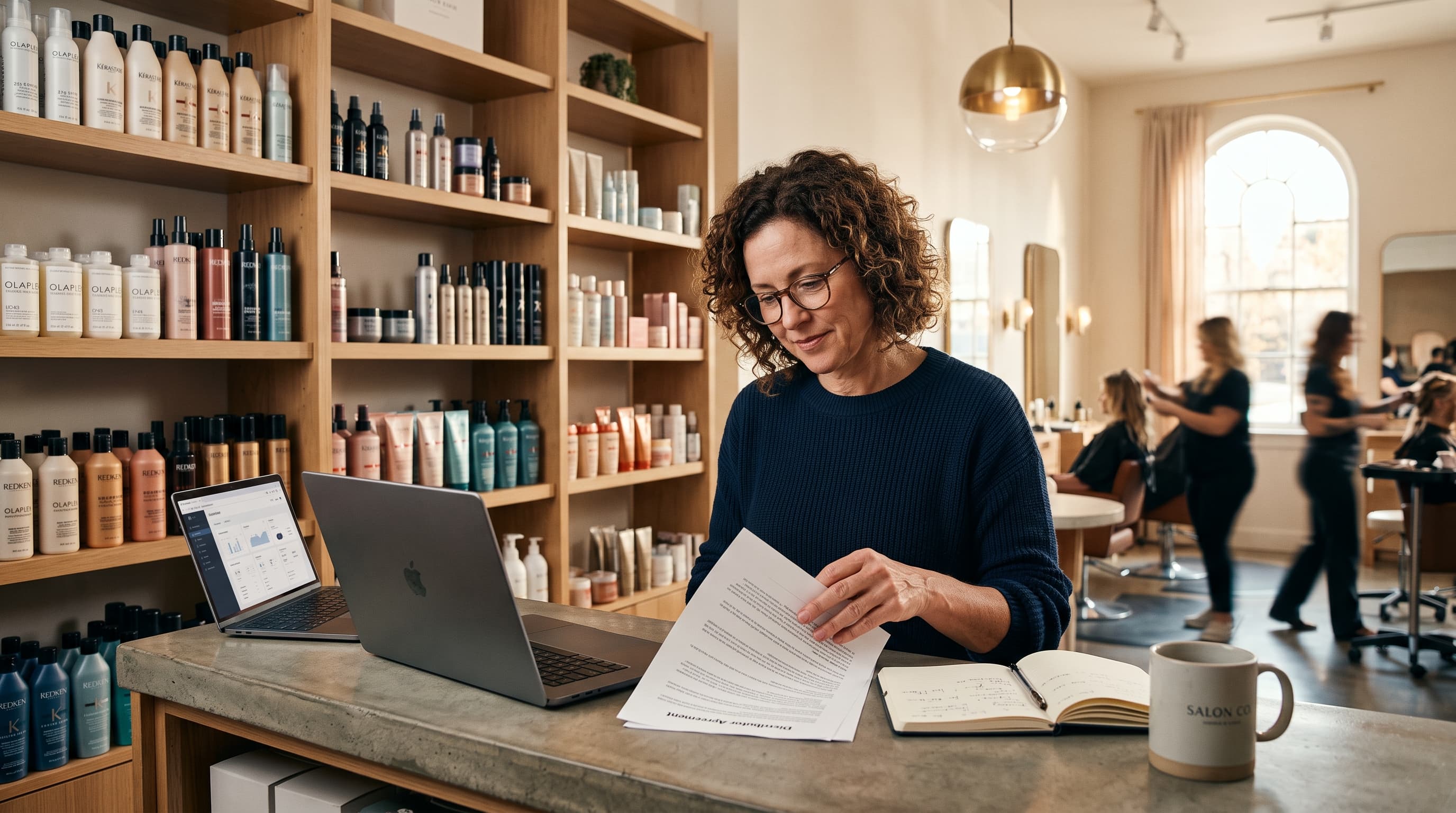 Can Salons Sell Professional Hair Products Online? Rules